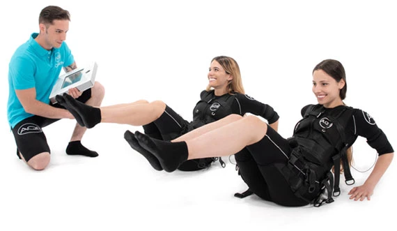 Travail de la sangle abdominale avec EMS : ventre et taille plus toniques